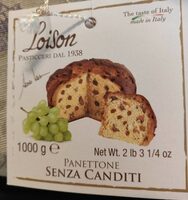 Panettone senza canditi
