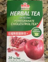 Pomegranate cholesteol tea