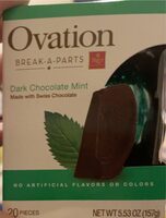 Dark chocolate mint orang