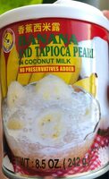 Banana And Tapioca Pearl In Coconut Milk