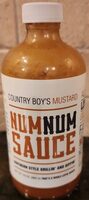 Country Boy Mustard num num sauce