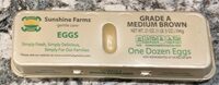 Grade A Medium Brown Eggs