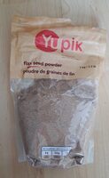 Poudre de graines de lin