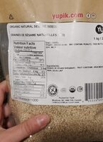 Organic natural sesame seeds