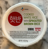 Cooked brown rice