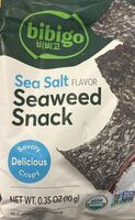 Seaweed snack sea salt flavor