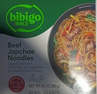 Beef Japchae Noodles - Glass Noodles With Grilled Beef & Vegetables In A Sweet & Savory Sauce