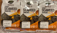 Crispy seaweed snacks