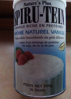 Spirutein Vanille 32 Doses - 554 G - Nature's Plus