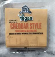 Vegan Cheddar Style Sliced Cheese Alternative