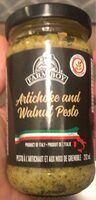 Artichoke and walnut pesto