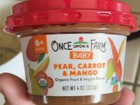 Pear, Carrot & Mango