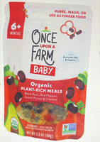 Organic Plant-Rich Meals Black Bean, Red Pepper, Sweet Potato & Cilantro