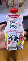 Organic A2/A2 Whole Milk Shake Strawberry Crème