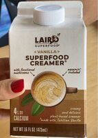 Vanilla Superfood Creamer- (Coconut Based Liquid Aseptic)