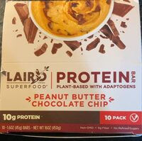 Peanut Chocolate Chip Protein Bar