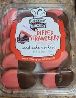 Iced cake cookies