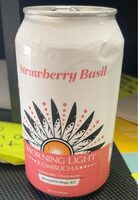 Strawberry Basil Kombucha