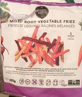Mixed root vegetable fries
