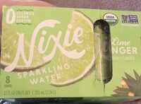 Lime Ginger Organically Flavored Sparkling Water