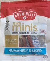 Whiskey salami mini snacks