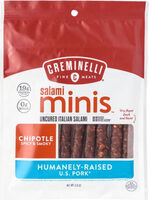 Creminelli fine meats chipotle spicy & smoky