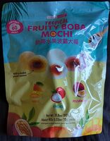 Tropical Fruity Boba Mochi