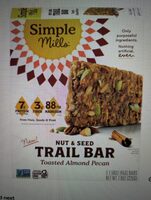 Toasted Almond Pecan But & Seed Trail Bar