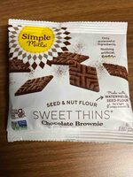 Sweet Thins Chocolate Brownie