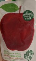 Organic Apple Puree With Oat Fiber & Seeds + A Sprinkle of Cinnamon