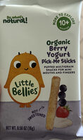 Organic Berry Yogurt Pick-Me Sticks