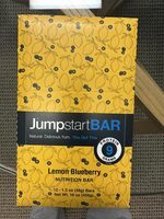 JumpstartBAR Lemon Blueberry Nutrition Bar