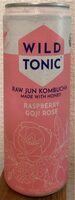 Raspberry Goji Rose Raw Jun Kombucha