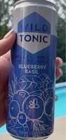 Blueberry basil kombucha