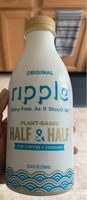 Ripple HALF & HALF DAIRY-FREE ALTERNATIVE