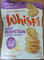 Garlic Parmesan Cheese Crisps