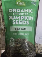 Organic Sprouted Pumpkin Seeds Sea Salt