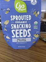 Sprouted Organic Snacking Seeds - Sea Salt & Pepper