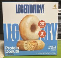 Mini Protein Donuts Vanilla Glazed Flavored