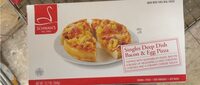Single’s deep dish bacon and egg pizza