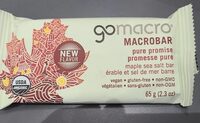 Organic MacroBar Maple Sea Salt