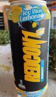 Icy blue lemonade