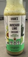 Avocado lime dressing