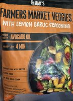 Farmer’s market veggies with lemon garlic seasoning