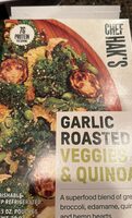 Garlic roasted veggies and quinoa