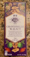 Chanterelle Walnut Dark Chocolate Bar