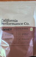 Chocolate Brownie whey powder