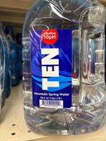 Ten Mountain Spring Water