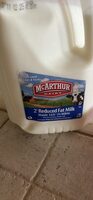 Reduced fat milk