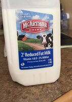 2% Reduced Fat Milk